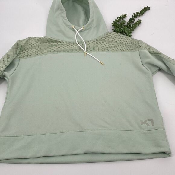 Kari Traa Victoria Hood Dame Sweatshirt‎ Pullover Hoodie Mint M - Picture 7 of 11